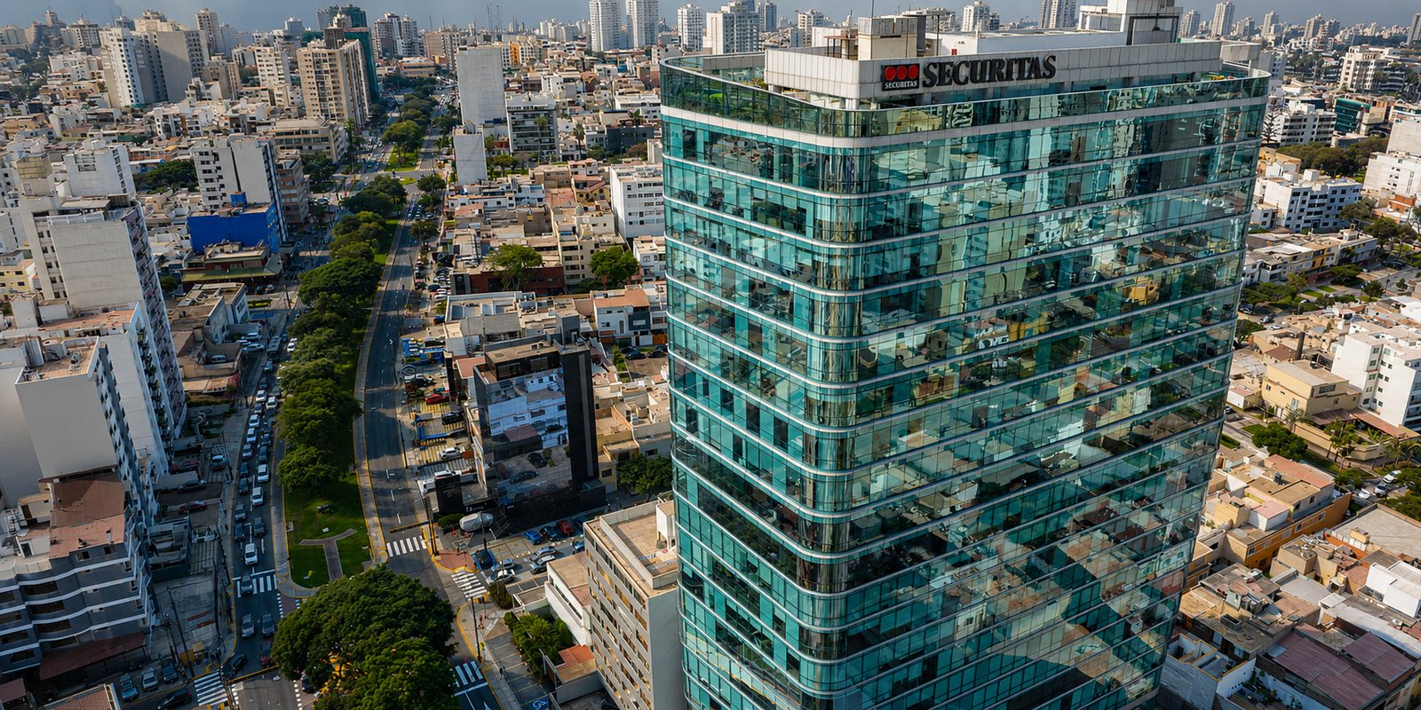 Edificio Skytower, oficina de FireTrack en Av. Javier Prado Oeste 757, Magdalena del Mar, Lima